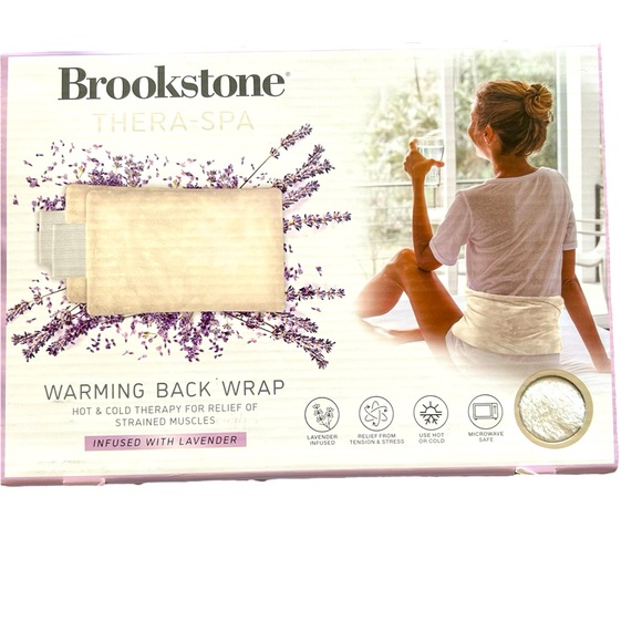 Brookstone Hot/Cold Back Wrap - Picture 1 of 4